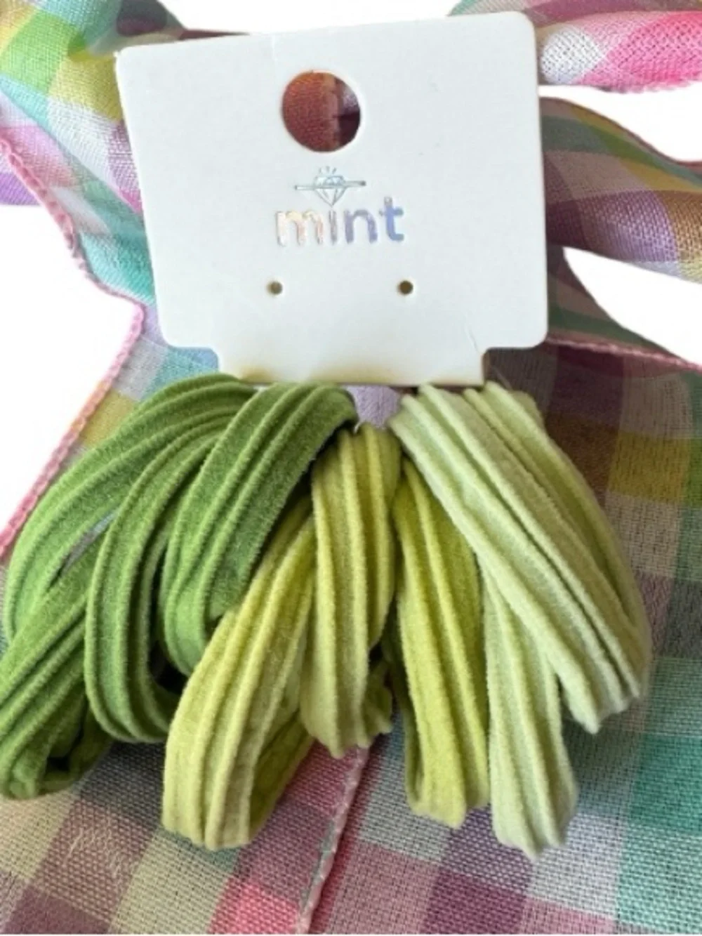 Mint Pastel Hair Tie Set Lavender, Mint, Pink, Yellow, Sage or Greens NWT 3/$15✨